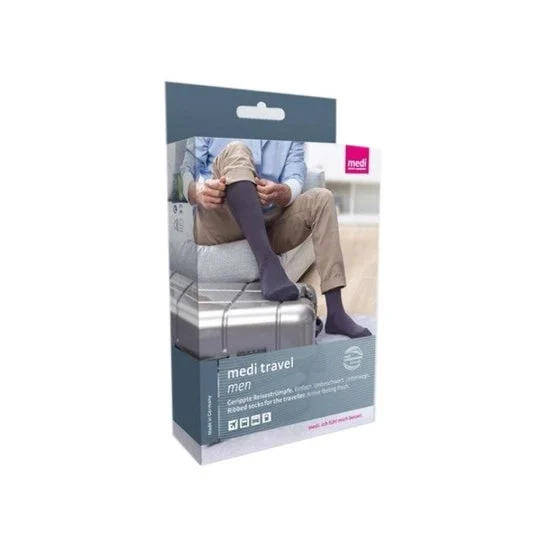 Mediven Travel Gambaletto Homme Classe 1 Ad T XXL Nero 1 Paio