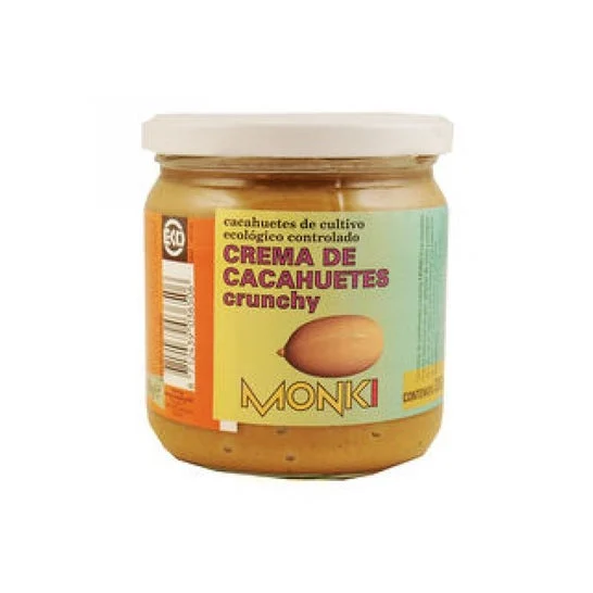 Monki Organic Crunchy Peanut Cream 650g
