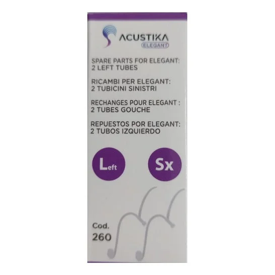 Acustika Kit 2 Tubos de Recambio Elegant Izquierdo 1ud