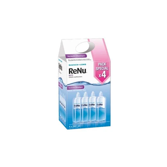 Bausch & Lomb Renu Mps Solución Multifunción 4x360ml