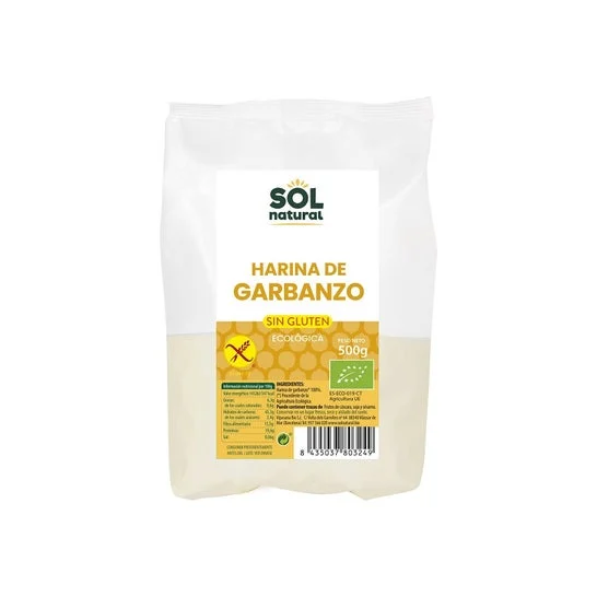 Sol Natural Chickpea Flour Gluten Free 500g
