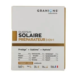 Granions Oligo'sun Solar Preparador 3 en 1 60 Perlas