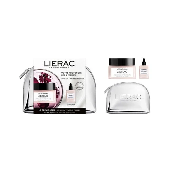 Lierac Pack Neceser Lift Integral Crema Día 50ml + Sérum Tensor 15ml