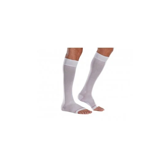 Thuasne Venoflex 2 Clinic Calze a compressione bianca normale T1 1 unità