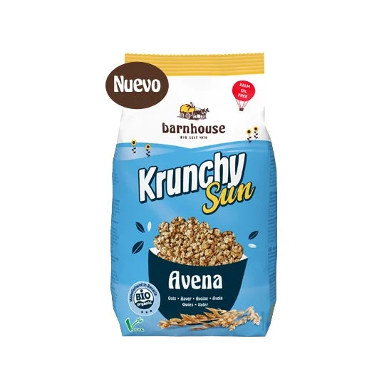 Muesli Krunchy Sun Oats Barnhouse 375 G