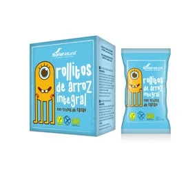 Soria Natural Pack Rotoli di Riso Bio Senza Glutine 4 Unità