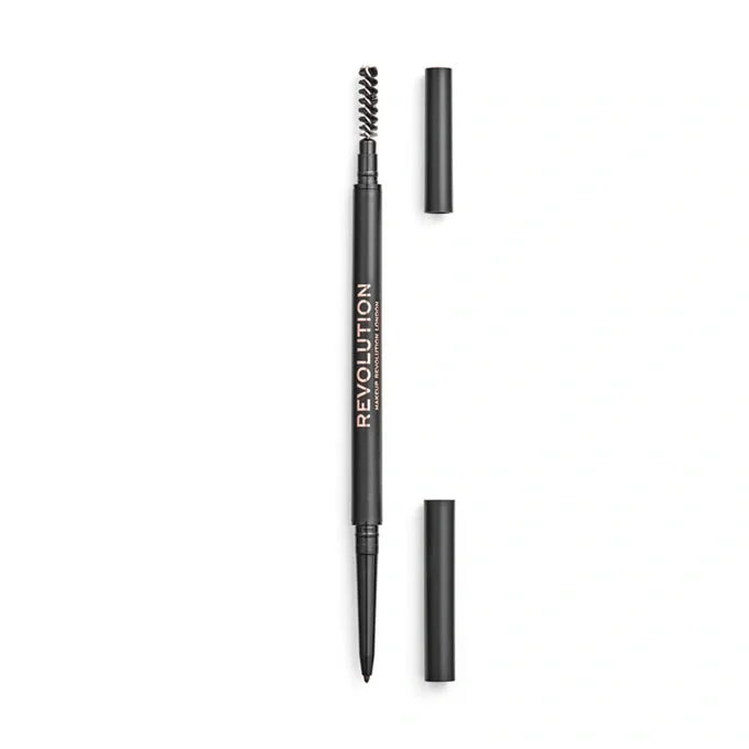 Makeup Revolution matita di precisione per sopracciglia con spazzolino colore Medio castana 0.05 g