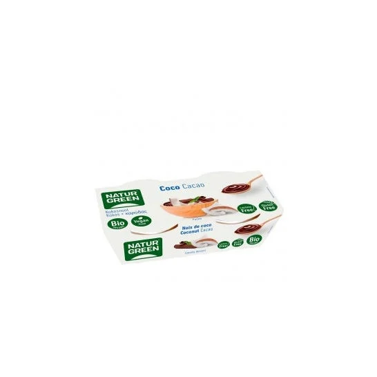 Naturgreen Noce di Cocco Biologica & Dessert Cacao 2x125g