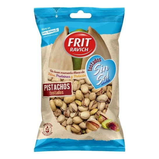 Frit Ravich Pistacho Tostados Sin Sal Añadida Sin Gluten 110g