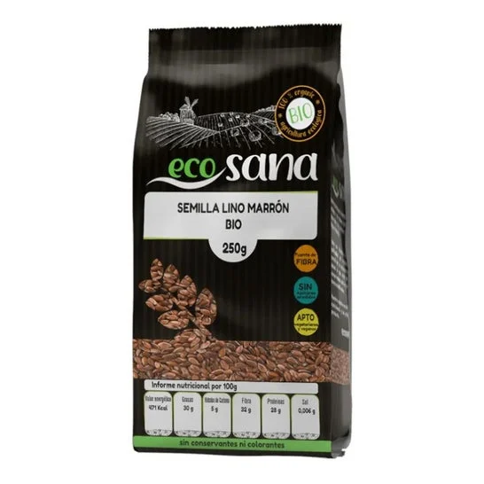Ecosana Semilla Lino Marrón Bio 250g