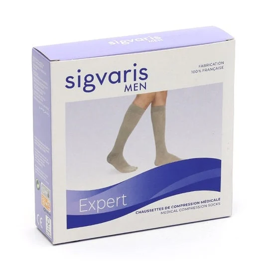 Calzini Sigvaris 3 Expert Men's Chrome Normal TM 1 Paio