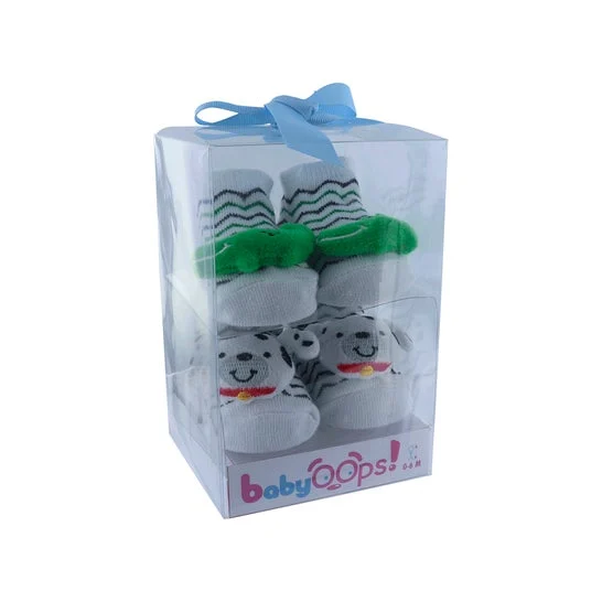 Babyoops Set Gambaletto Baby 0-9m Coccodrillo Cane 2 Paia