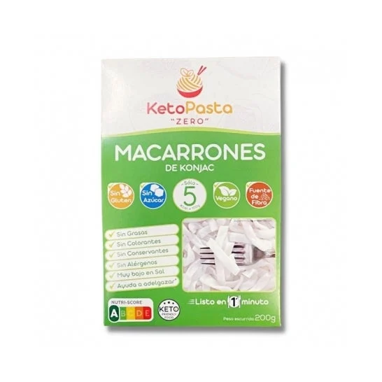 Keto Pasta Maccheroni di Konjac 200g