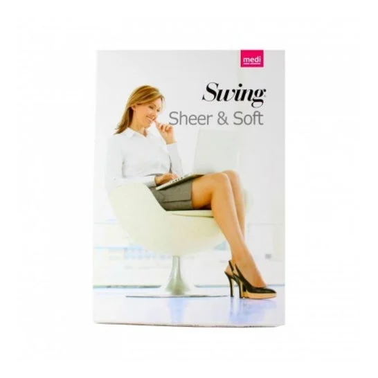 Medi 18 Sheer & Soft Autoreggente 1405 Nature Taglia 5 1 Unità