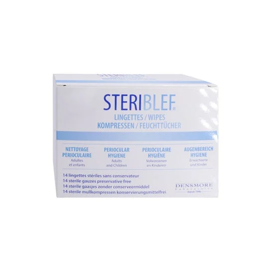 Steriblef Salviettine per la pulizia periodica Scatola di 14 salviette