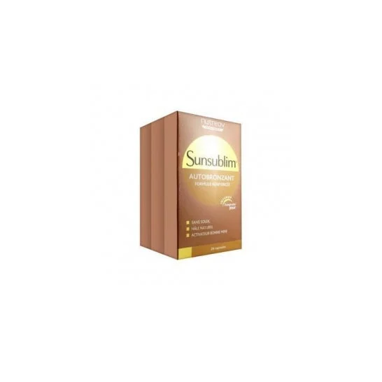 Nutreov Sunsublim Ultra abbronzatura Autobronzer 28 Duo Box