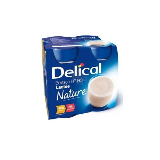 Delical Bois Hphc Lact Nat 200mlx4