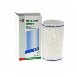 Velpeau Bande Crep Coton Ble 20cm 1 Unità