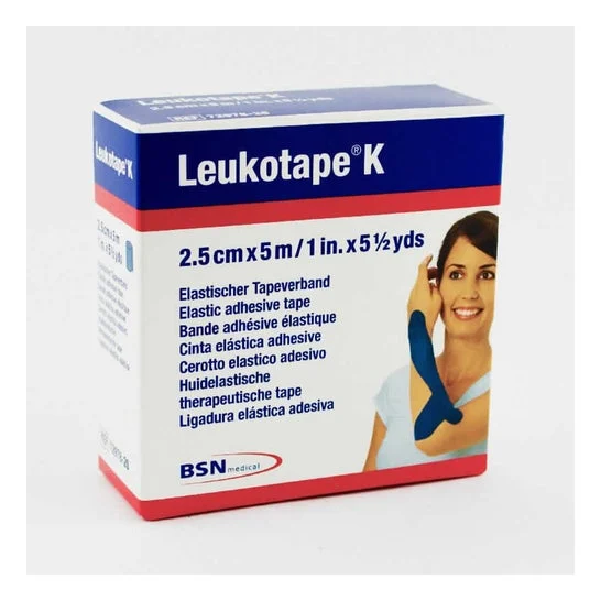 Bde Leukotape K Blu 2.5Cmx5M