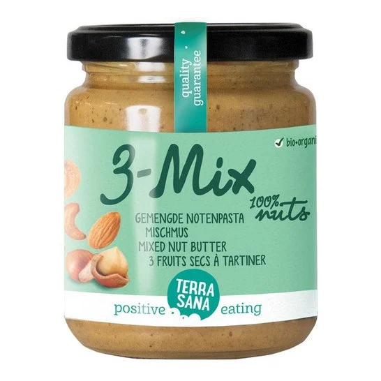 Terrasana 3-Mix Crema Frutta Secca Senza Arachidi Bio 250g