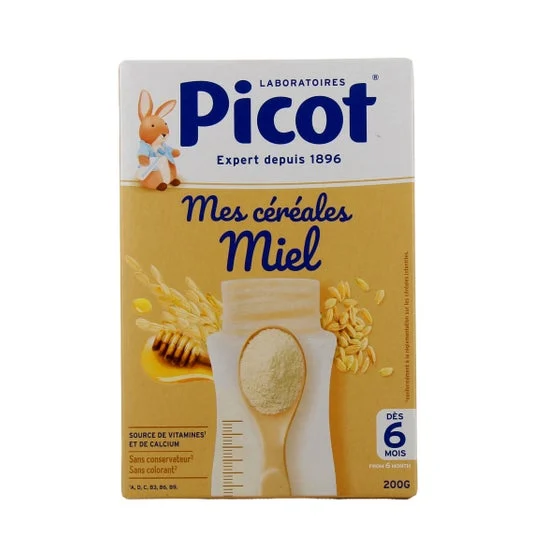 Picot Mes Céréales Miel 6 Mois 200g