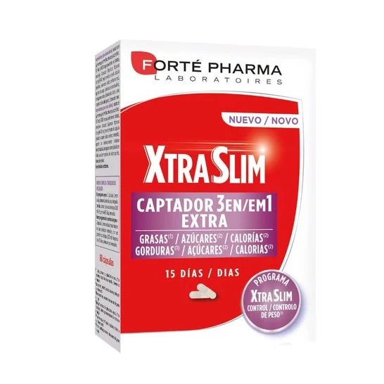 Forté Pharma XtraSllim Captador 3 in 1 60caps