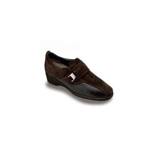 Scholl Coira Marrone Scuro Scarpe Taglia 40 1ut