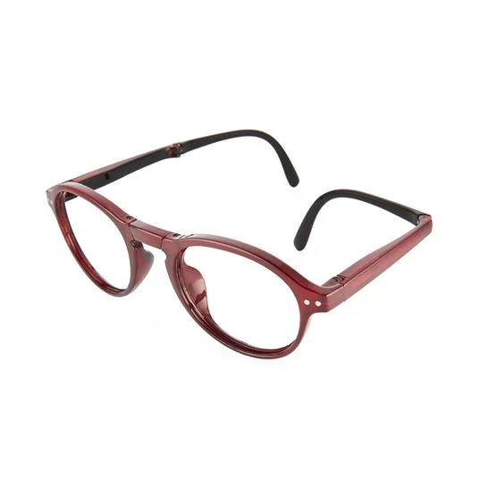 Occhiali pieghevoli Nordic Vision Bordeaux +2.00