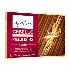 Estado Puro Capelli Pelle & Unghie Flash 10 Unità