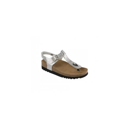 Scholl Sandalo Boa Vista Kid Argento Taglia 32 1 Paio