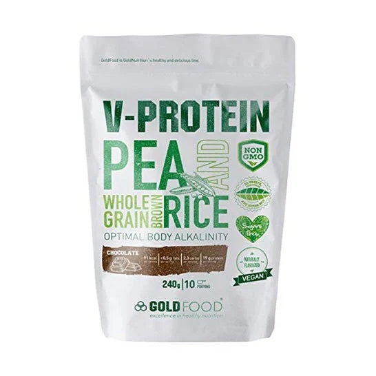 Gold Nutrition V Hazelnut Protein 240g
