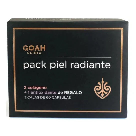Goah Clinic Pack Colágeno Marino 2x60caps + Antioxidante 60caps