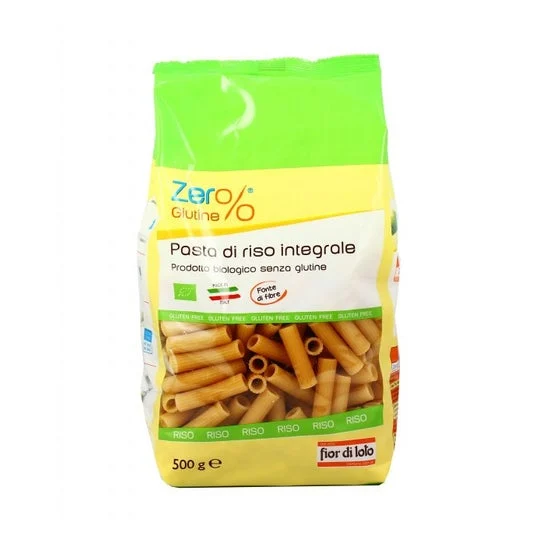 Fior di Loto Zero% Glutine Rigatoni di Riso Bio 500g