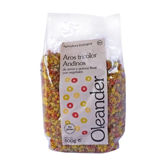Oleander Pistoni Cerchi Tricolori Andini Senza Glutine 500g