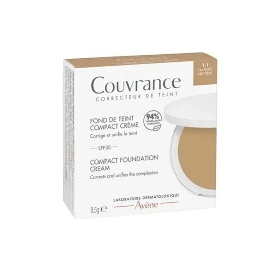 Avène Couvrance Base Maquillaje SPF30 1.1 Naturel 8.5g