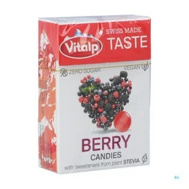 Vitalp Caramelos Sin Azúcar Frutos Rojos Bio 25g