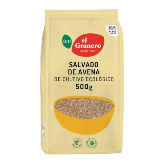 Granero Alimentacion Salvado Avena Bio 500g