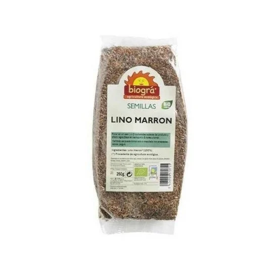 Bioga Semi di lino marrone Bio 250 g