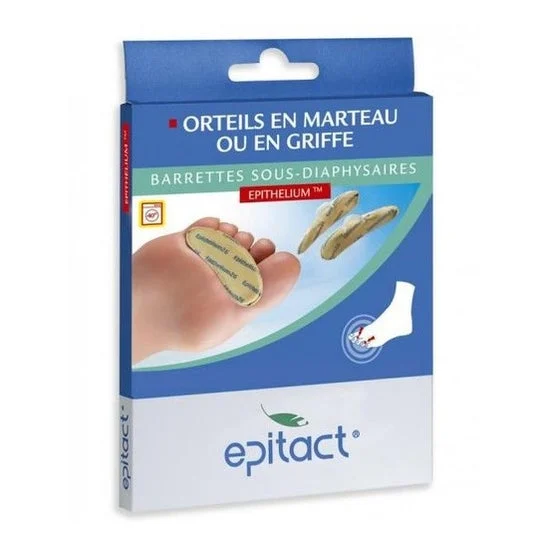 Epitact Hammer Toes Sub-diaphyseal Bars per uomini 1 coppia