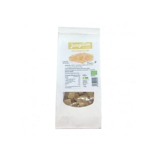 Dream Foods Zenzero a cubetti con zucchero di canna 150g