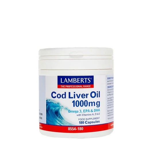 Lamberoni Olio di fegato di merluzzo 180 capsule