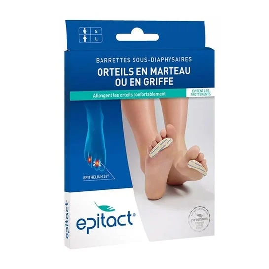 Epitact Hammer Toes Sub-diaphyseal Bars femmina 1 coppia