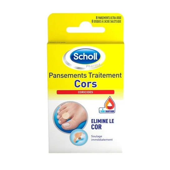 Scholl Apósitos Tratamiento Cors Coricida 8uds