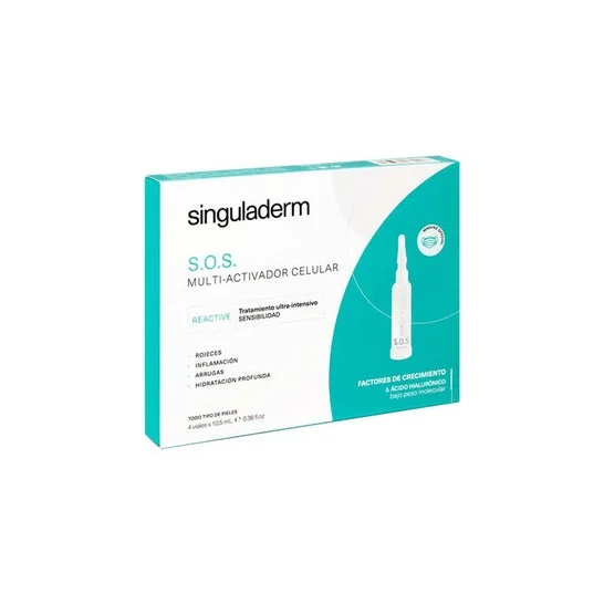 Singuladerm S.o.s. Reattivo 4 fiale X 10