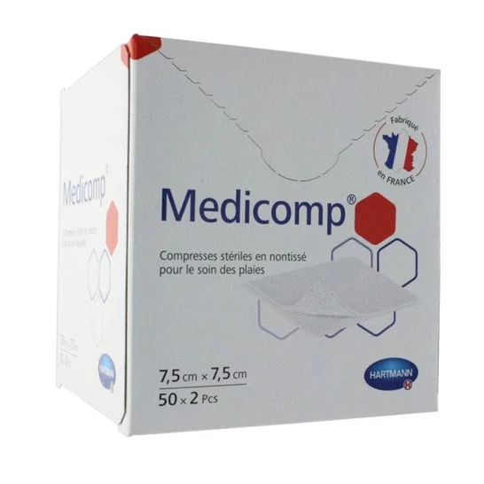 Medicomp Comp St7,5X7,5,5 2 50 T