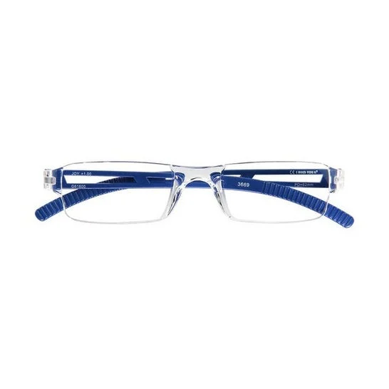 Acorvision Occhiali pieghevoli blu +3,00