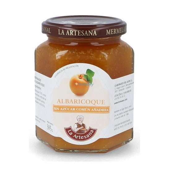 La Artesana Marmellata di Albicocche Senza Zucchero 350g