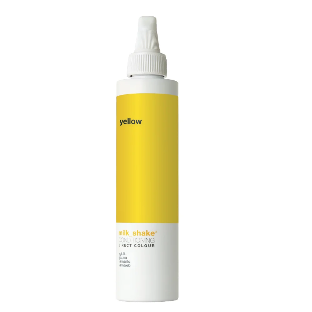 Milk Shake Direct Color Toner 100ml, gamma di colori completa GIALLO || Żółty