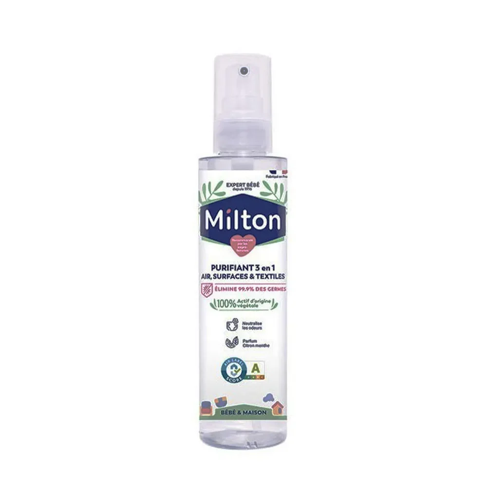 Milton Purificante 3in1 Aria, Superficie e Tessile Bambino e Casa 200ml