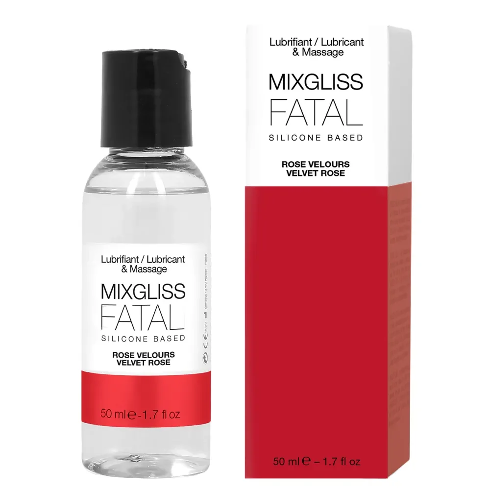 Mixgliss Fatal Lubrificante E Massaggio A Base Di Silicone Gotta Rosa Velluto 50ml